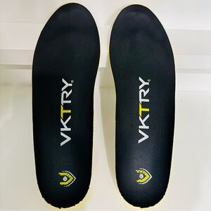 VKTRY Black & Yellow Performance Insoles - Men